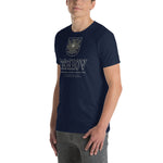 Doppeladler Zungenkuss AEIOU Standard Unisex-Shirt