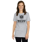 Doppeladler Zungenkuss AEIOU Standard Unisex-Shirt