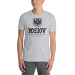 Doppeladler Zungenkuss AEIOU Standard Unisex-Shirt