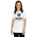 Doppeladler Zungenkuss AEIOU Standard Unisex-Shirt