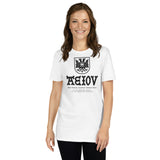 Doppeladler Zungenkuss AEIOU Standard Unisex-Shirt