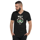 MILF - Man i love Frogs mit V-Ausschnitt