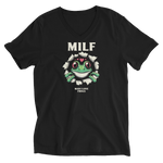 MILF - Man i love Frogs mit V-Ausschnitt