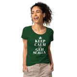 Keep Calm und geh sch**n Damenschirt