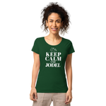 Keep Calm und Jodel Damenshirt