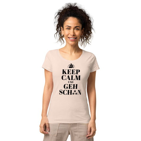 Keep Calm und geh sch**n Damenschirt