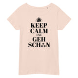 Keep Calm und geh sch**n Damenschirt