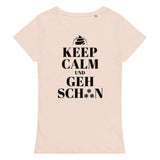 Keep Calm und geh sch**n Damenschirt
