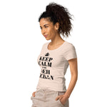 Keep Calm und geh sch**n Damenschirt
