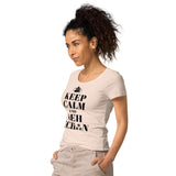 Keep Calm und geh sch**n Damenschirt