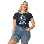 Keep Calm und geh sch**n Damenschirt