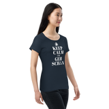 Keep Calm und geh sch**n Damenschirt