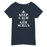 Keep Calm und geh sch**n Damenschirt