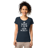 Keep Calm und geh sch**n Damenschirt
