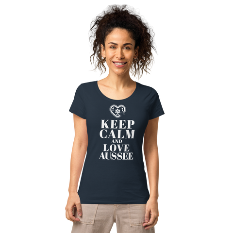Keep Calm and love Aussee Damenshirt
