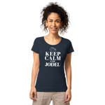 Keep Calm und Jodel Damenshirt
