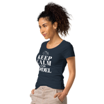 Keep Calm und Jodel Damenshirt