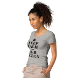 Keep Calm und geh sch**n Damenschirt