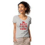 Keep Calm und Jodel Damenshirt