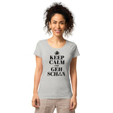 Keep Calm und geh sch**n Damenschirt
