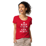 Keep Calm und geh sch**n Damenschirt