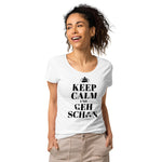 Keep Calm und geh sch**n Damenschirt