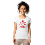 Keep Calm und Jodel Damenshirt