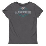 Alpenrockerin enganliegendes Damen-Shirt