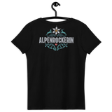 Alpenrockerin enganliegendes Damen-Shirt