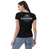 Alpenrockerin enganliegendes Damen-Shirt