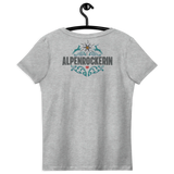 Alpenrockerin enganliegendes Damen-Shirt