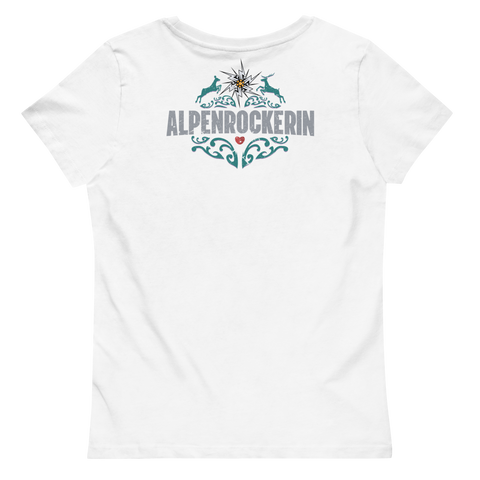 Alpenrockerin enganliegendes Damen-Shirt