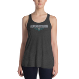 Alpenrockerin Flowy-Racerback-Tank-Top für Damen