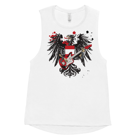 Österreichischer Adler "ROCK" Damen Muscle-Tank-Top