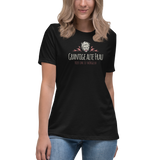 Grantige alte Frau / Lockeres Damen-T-Shirt