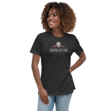 Grantige alte Frau / Lockeres Damen-T-Shirt
