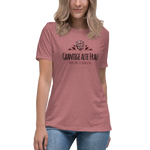 Grantige alte Frau / Lockeres Damen-T-Shirt