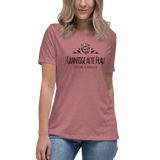 Grantige alte Frau / Lockeres Damen-T-Shirt