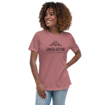 Grantige alte Frau / Lockeres Damen-T-Shirt