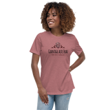 Grantige alte Frau / Lockeres Damen-T-Shirt