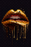 LIPS No. 12, gold / brown LV