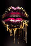 LIPS magenta / gold 2