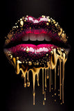 LIPS magenta / gold 2