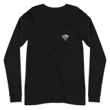 Bergauf! Langärmeliges Unisex-T-Shirt