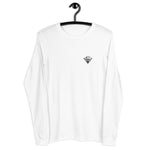 Bergauf! Langärmeliges Unisex-T-Shirt