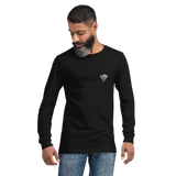 Bergauf! Langärmeliges Unisex-T-Shirt
