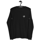 Bergauf! Langärmeliges Unisex-T-Shirt