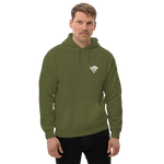Bergsucht Hoodie - Symbol mit steirischem Berg (Grimming)