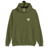 Bergsucht Hoodie - Symbol mit steirischem Berg (Grimming)