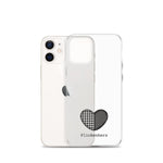Flickenherz iPhone-Hülle für helle Geräte